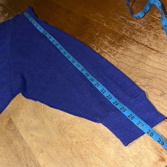 We The Free Sweater Purple Off Shoulder Thermal Tunic Long Sleeve - Picture 7 of 10